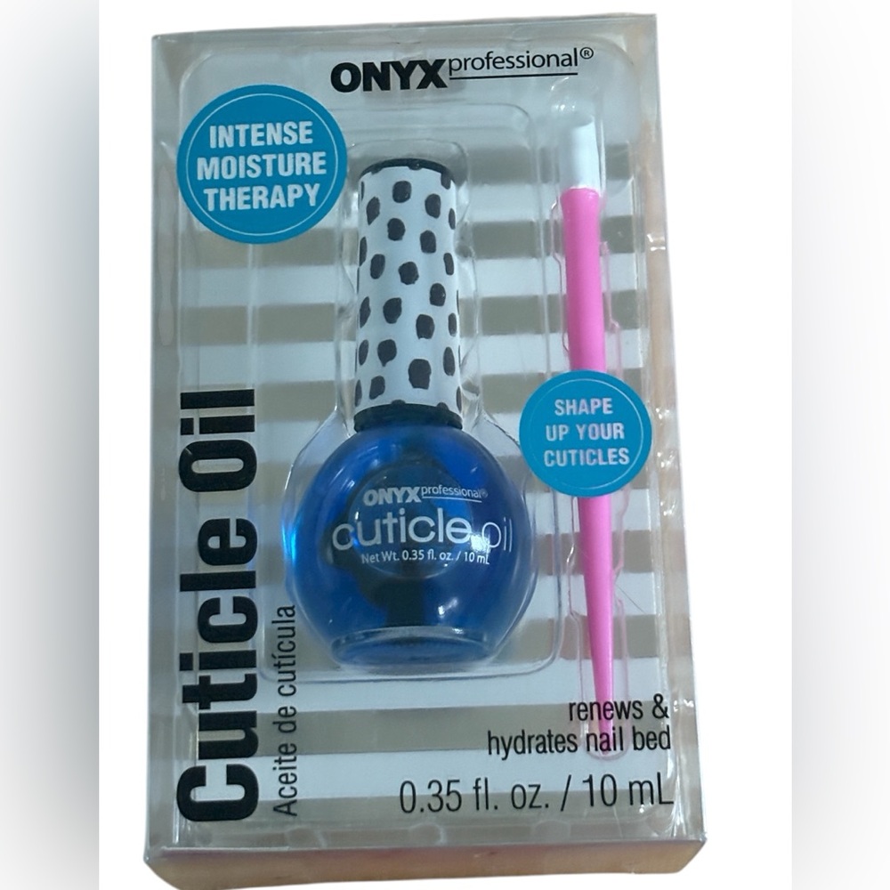 New-Onyx Professional Cuticle Oil, intense moisture therapy cuticle oil. 10ml